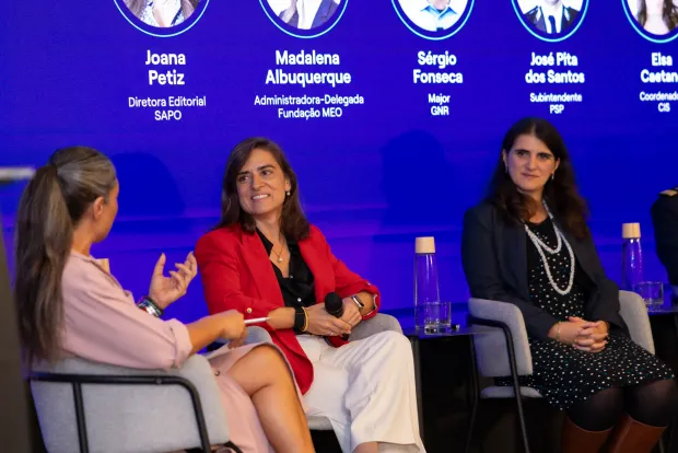 Momento da mesa redonda